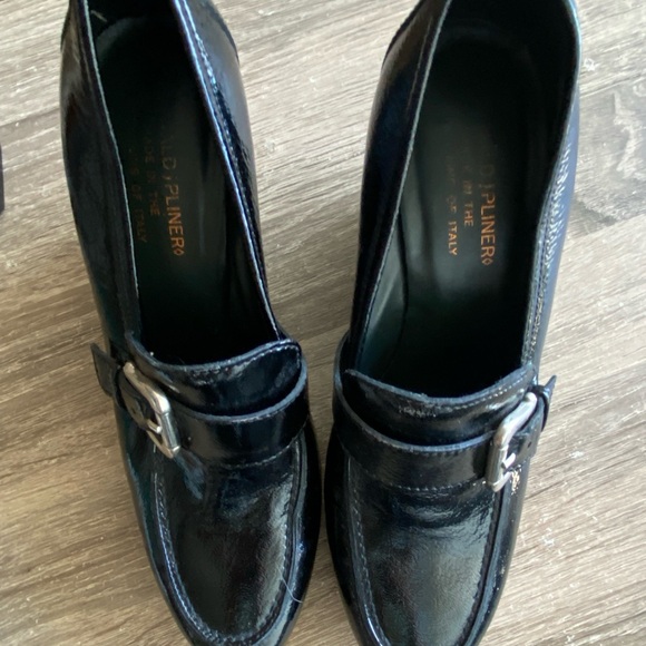 Donald Pliner leather wedge loafers - Picture 5 of 5